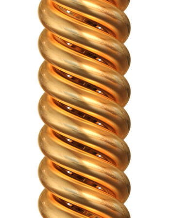 3D Spiral - Design Element. Isolated on white backgroundの写真素材