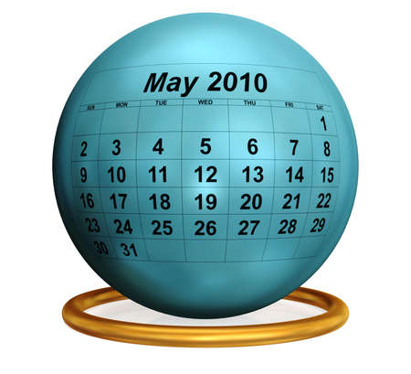 May 2010 Original Calendar.の写真素材