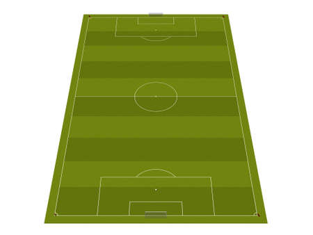 Soccer Field.の写真素材