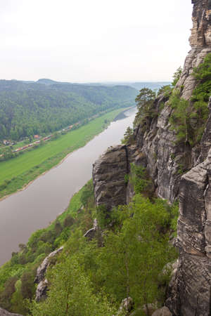 Saxon Switzerland National Park. Is a National Park in the German Free State of Saxony, near the Saxon capital Dresden.の写真素材