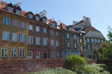 Warsaw. Sights of the Polish capital. Central part of the city.のeditorial素材