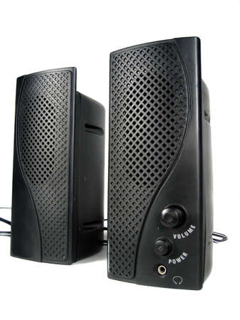 sound speakers for computersの写真素材