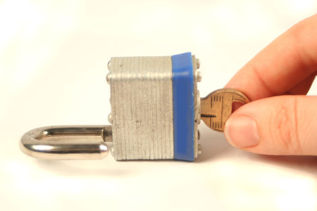 unlocking lock