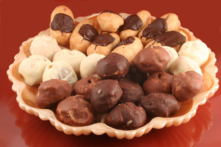 delicious cream filled eclairs