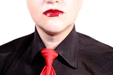 businesswoman with glamorの写真素材