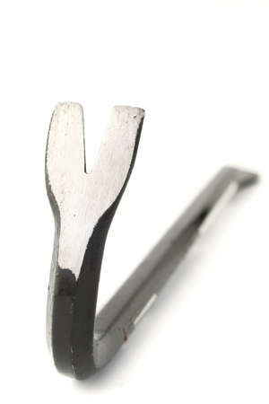 wrecking bar used for minor demolition or for just removing nailsの写真素材