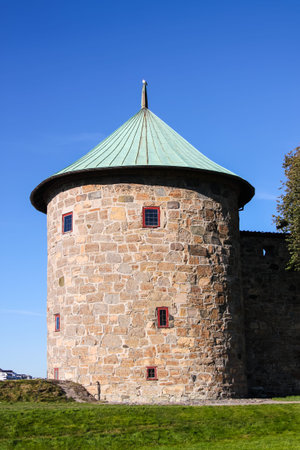 Akershus Fortress or Akershus Castle is a medieval castle that was built to protect Oslo, the capital of Norway. It has also been used as a royal residential palace and as a prison.のeditorial素材