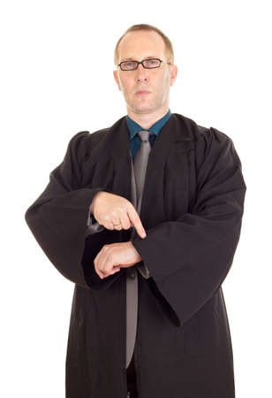 Lawyer ready for the next lawsuitの写真素材