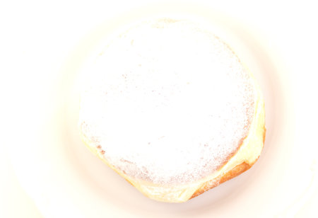 Closeup of a berliner
