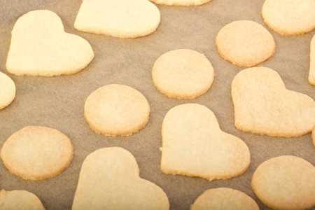 Baking cookies for christmas