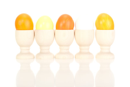 Easter eggsの写真素材