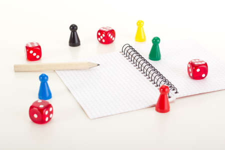 Playing a gameの写真素材