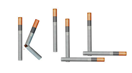 Cigarettes killの写真素材