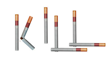 Cigarettes killの写真素材