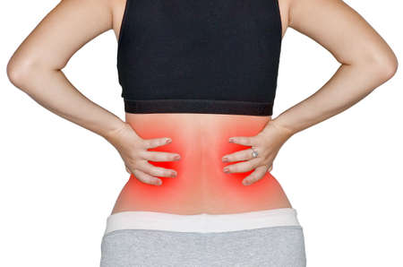 Pain in the waistの写真素材