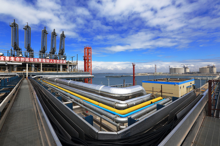 LNG receiving terminalのeditorial素材