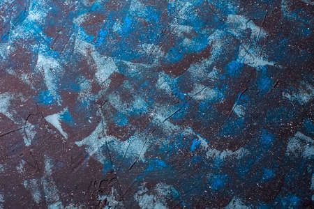 dark Blue background or texture, the dark blue textured concreteの写真素材