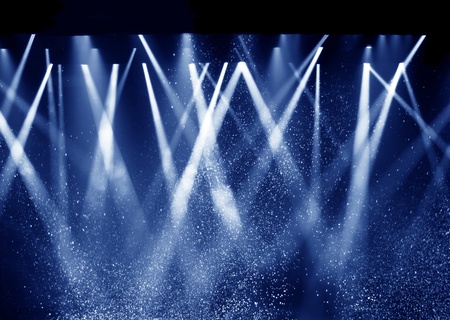 Vector Stage Spotlight with Laser raysの写真素材
