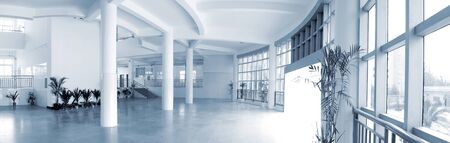 The school hall, the main entrance のeditorial素材