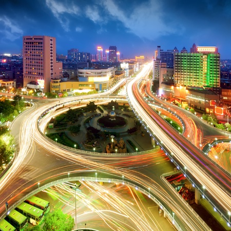City Scape of the nanchang china の写真素材