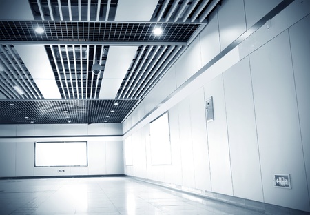 Passengers in the subway station at the exit of Shanghaiのeditorial素材