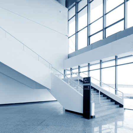 stair in modern buildingのeditorial素材