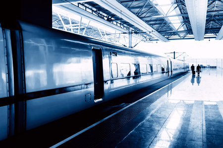 he train stopped at the station