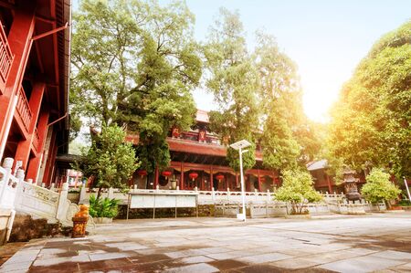 ancient buildings in Hang zhouのeditorial素材