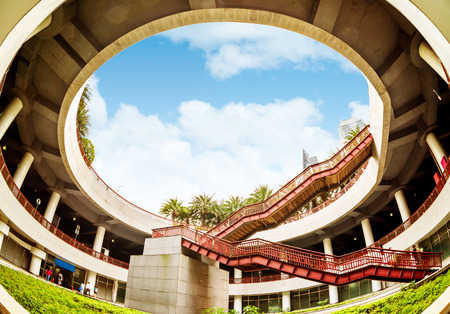 Rotunda China Guangzhou, the Pearl River Financial Districtのeditorial素材