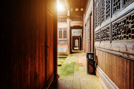 Jiangxi Province is located in China's classical tradition houses, four or five hundred years of history.のeditorial素材