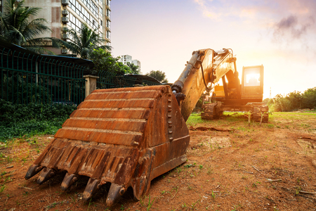 Construction of a multistory building. Cranes workの写真素材