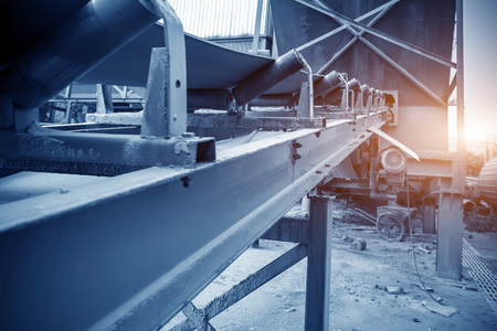 Quarry machinery and equipmentの写真素材