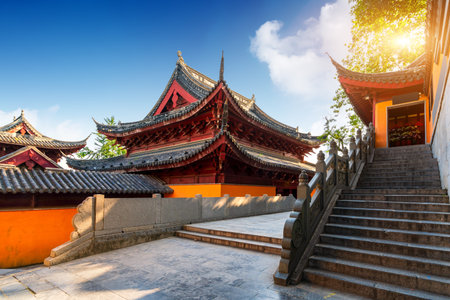 Temples in Nanjing, China