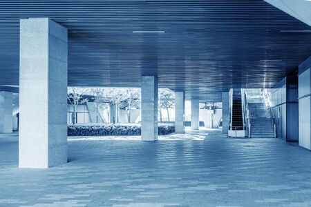 The bottom of the commercial buildingの写真素材