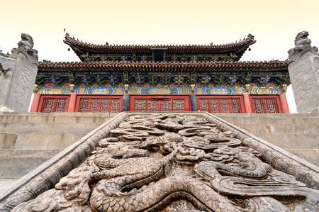White Horse Temple is the first government-run temple built after Buddhism was introduced to China, Luoyang, China.の写真素材