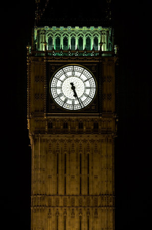 Houses of parliament and big ben at night, London, uk