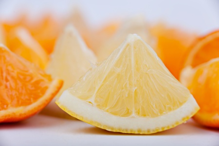 Lemon and Orangeの写真素材