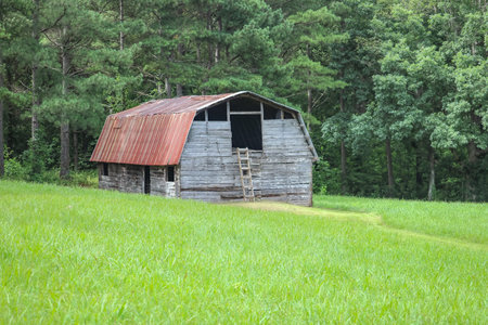 Nostalgic old barn