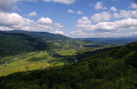 summer landscapeの写真素材