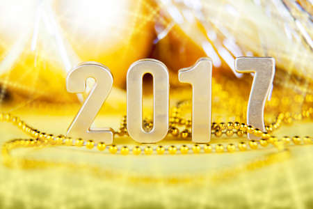 Coming new year 2017の写真素材