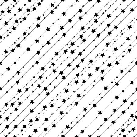 Seamless pattern stars. Vector background.のイラスト素材