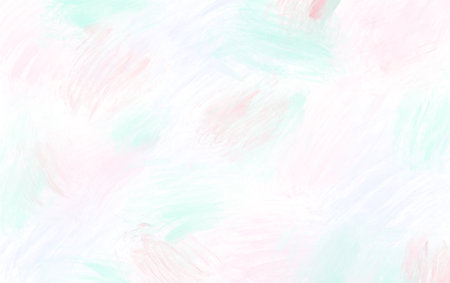 Abstract pastel soft colorful watercolor paint banner background in sweet colorの写真素材