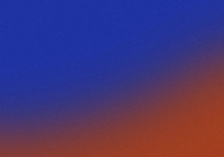Abstract background with blue and orange gradient. Texture of blue and orange gradient.
