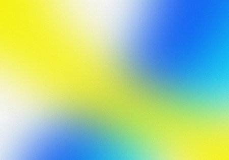 abstract blue and yellow background with space for text or image.