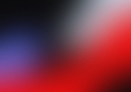 abstract background with red, blue and black gradient, blurred background