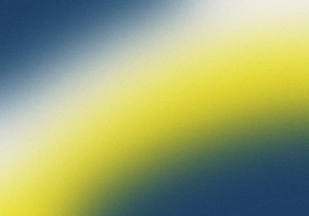 abstract background with some smooth lines in it and yellow and blue
