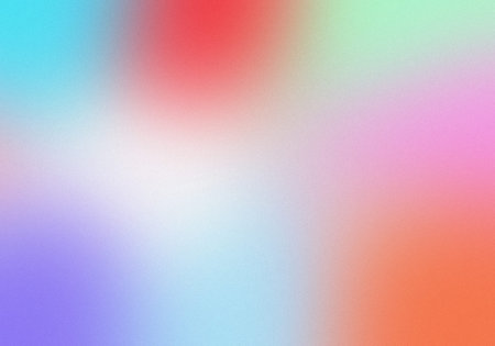 Colorful abstract background with soft pastel gradient colors and blurred spots