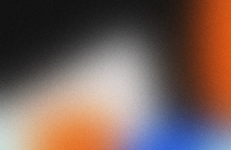 abstract orange and blue color background for design with copy space for text or imageの写真素材