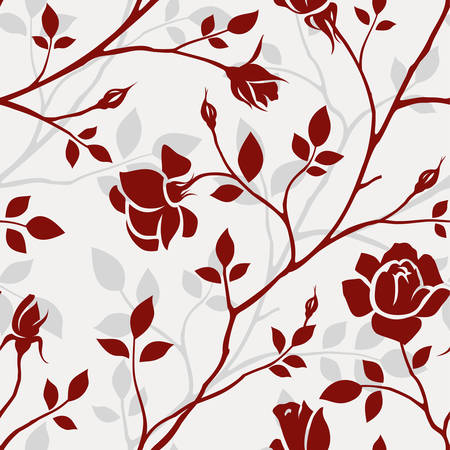 Floral wallpaperのイラスト素材