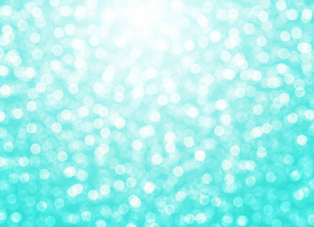 Abstract background with white light circles on blue.のイラスト素材